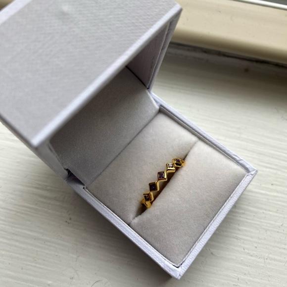 Zoella Jewelry Carrie Elizabeth X Zoe Sugg Birthstone Eternity Ring